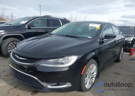 2015 Chrysler 200 Limited z USA, uszkodzony, nr VIN 1C3CCCAG0FN740567